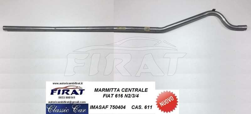 MARMITTA FIAT 616 N2/3/4 CENTR. (750404)